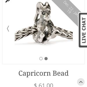 Trollbeads Capricorn Charm